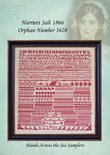Harriet Salt 1866 - Hands Across the Sea Samplers