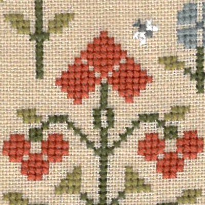 New Antique Sampler - Jardin Prive