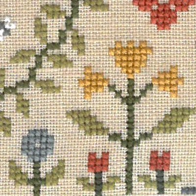 New Antique Sampler - Jardin Prive