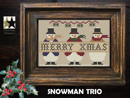 Snowman Trio- Twin Peak Primitives