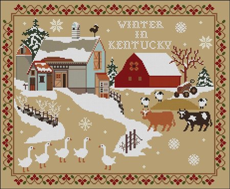 Winter in Kentucky- Twin Peak Primitives