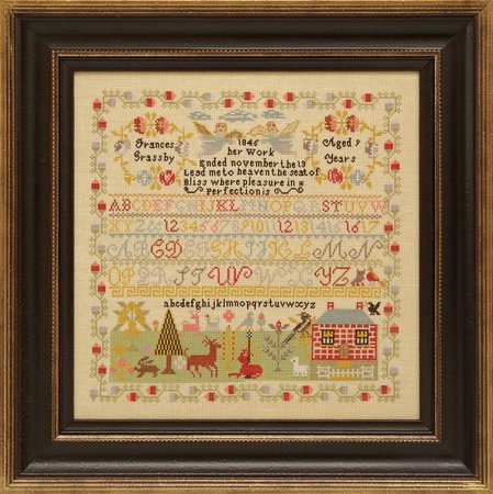 Frances Grassby 1845- Hands Across the Sea Samplers