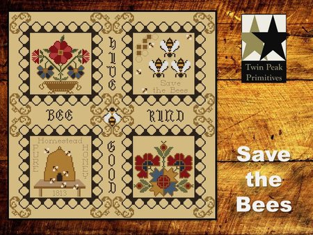 Save the Bees- Twin Peak Primitives