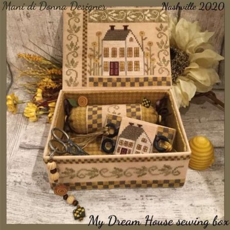 My dream House Sewing Box -Mani di Donna Designer