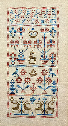 Five Deer Sampler -Queenstown Sampler Designs