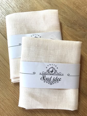 12,6 draads linnen voor Bunny Garden