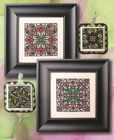 Stained Glass Christmas-Ink Circles