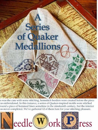 A Series of Quaker Medallions - NeedleWorkPress