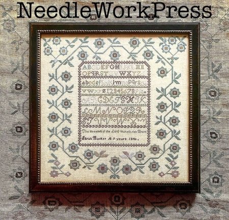 Sarah Barker 1840 - NeedleWorkPress