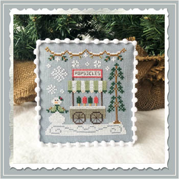 Snow Village - Popsicle Cart CCN