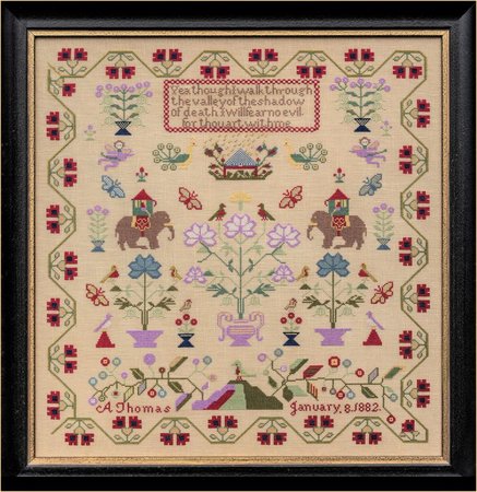 A Thomas 1882 ~ The Nellies - Hands Across the Sea Samplers