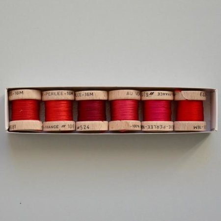 nuances Soie Perlee "Rouge"