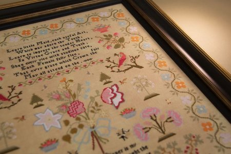 Mary Ann Diaper 1826 - Hands Across the Sea Samplers