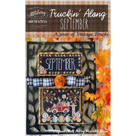 Truckin' Along - September - Stitching with the Housewives