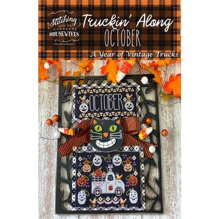Truckin' Along - October - Stitching with the Housewives
