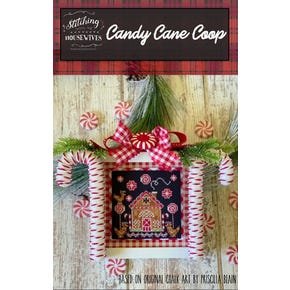 Candy Cane Coop - Stitching with the Housewives