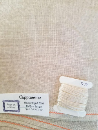 32 ct. Cappuccino - Fiber on a Whim