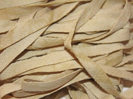 Twill Tape Parchment - Fiber on a Whim