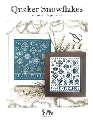 Quaker Snowflakes - Hello from Liz Mathews