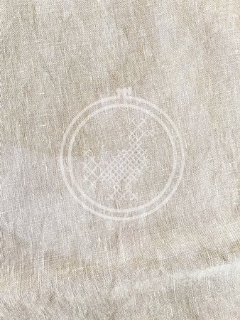 40 ct. Eggshell - Fiber on a Whim
