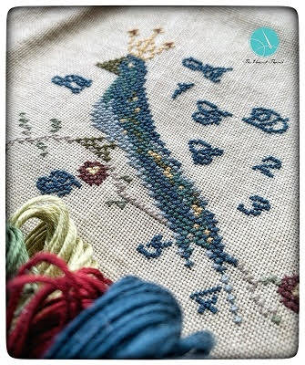 Royal Blue Bird -The Elegant Thread