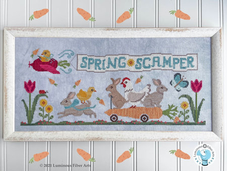 Spring Scamper - Luminous Fiber Arts