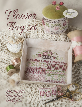 Flower Tray Set Emb. pack- Jeannette Douglas Designs