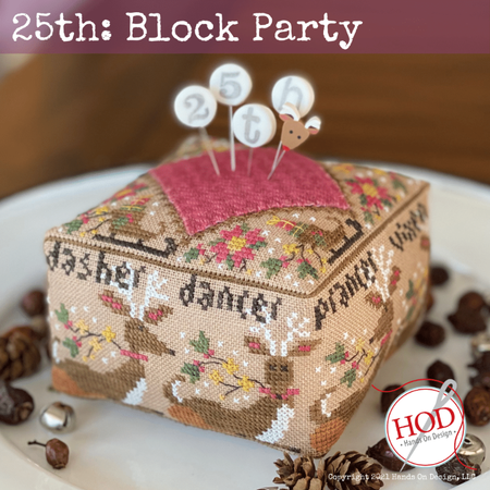 25th: Block Party- Hands On Design