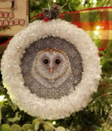 Winter Snow Owl - Blackberry Lane Design
