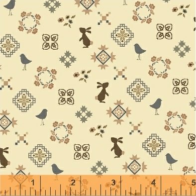 French Armoire Bunny Cream
