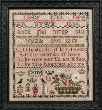 Little Deeds Sampler- The Scarlett House