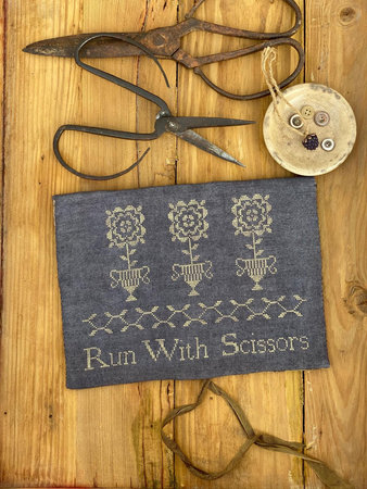Run With Scissors Sewing Pouch - Stacy Nash Designs