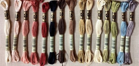 Set DMC voor Anniversary Sampler