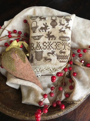 Antique Bunnies & Baskets -Shakespeare's Peddler