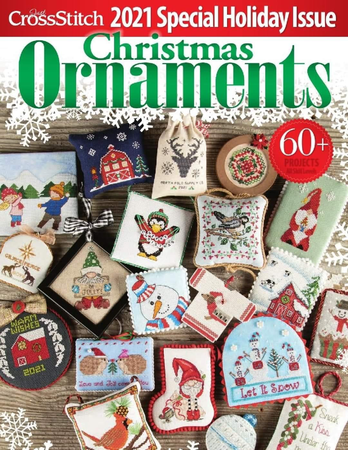 Just CrossStitch Christmas Ornaments 2021