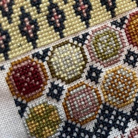 Herbstzauber - Autumn Magic - Historische Stickmuster