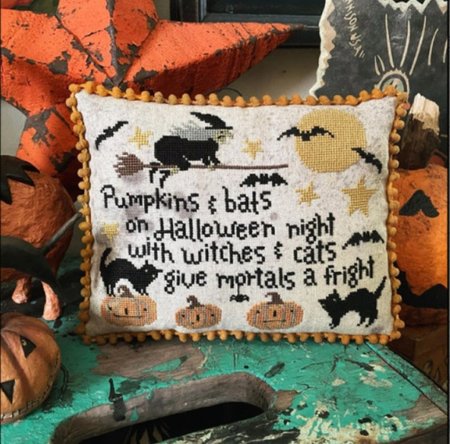 Pumpkins & Bats - Teresa Kogut