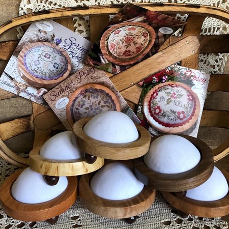Wooden Pincushion Form - Jeannette Douglas Designs