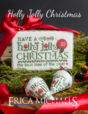 HOLLY JOLLY CHRISTMAS buttonset - Erica Michaels
