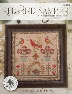 Red Bird Sampler- With Thy Needle and Thread
