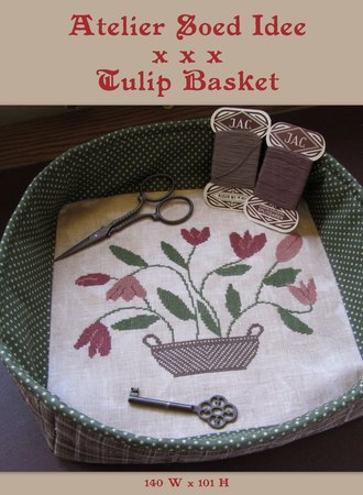 Tulip Basket patroon - PDF download