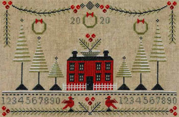 Cranberry Christmas Sampler - Artful Offerings