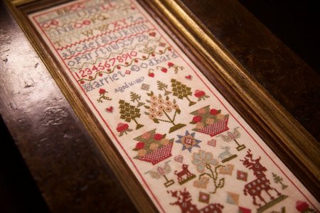 Harriet Godhard 1817 - Hands Across the Sea Samplers