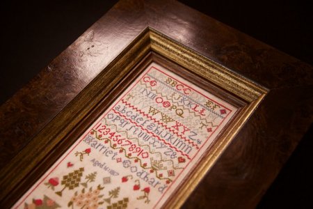 Harriet Godhard 1817 - Hands Across the Sea Samplers