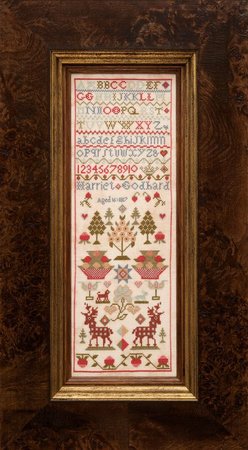 Harriet Godhard 1817 - Hands Across the Sea Samplers