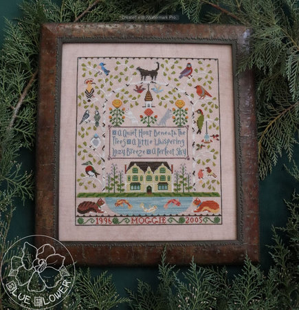 Moggie Manor - The Blue Flower