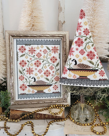 Sixth Day of Christmas Sampler and Tree - Hello From Liz Mathews