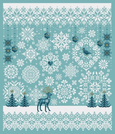 Falling Snow - Shannon Christine Designs