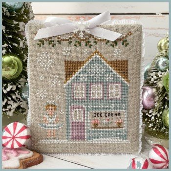 Nutcracker Village 5 - Snow Queen's Ice Cream Parlor- CCN