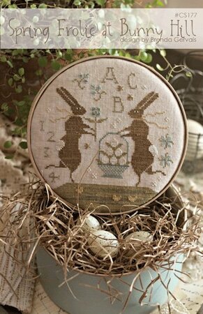Spring Frolic At Bunny Hill- With Thy Needle and Thread